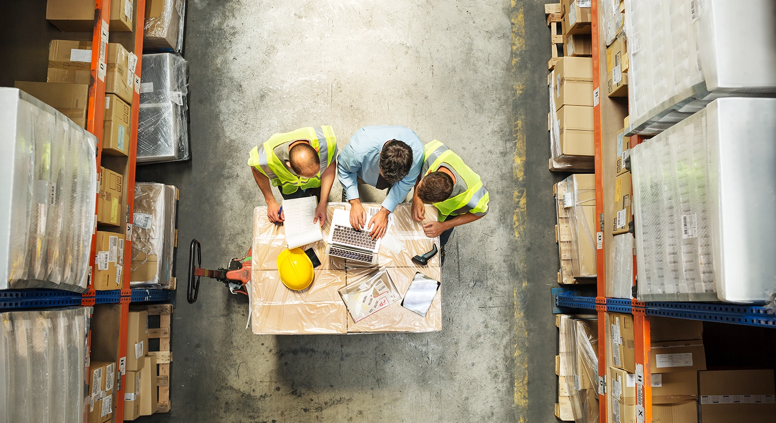 Industrial logistics people 